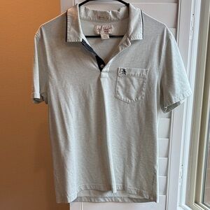Original Penguin Heather Gray Polo Shirt